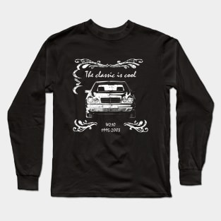 W210 classic car is cool Long Sleeve T-Shirt